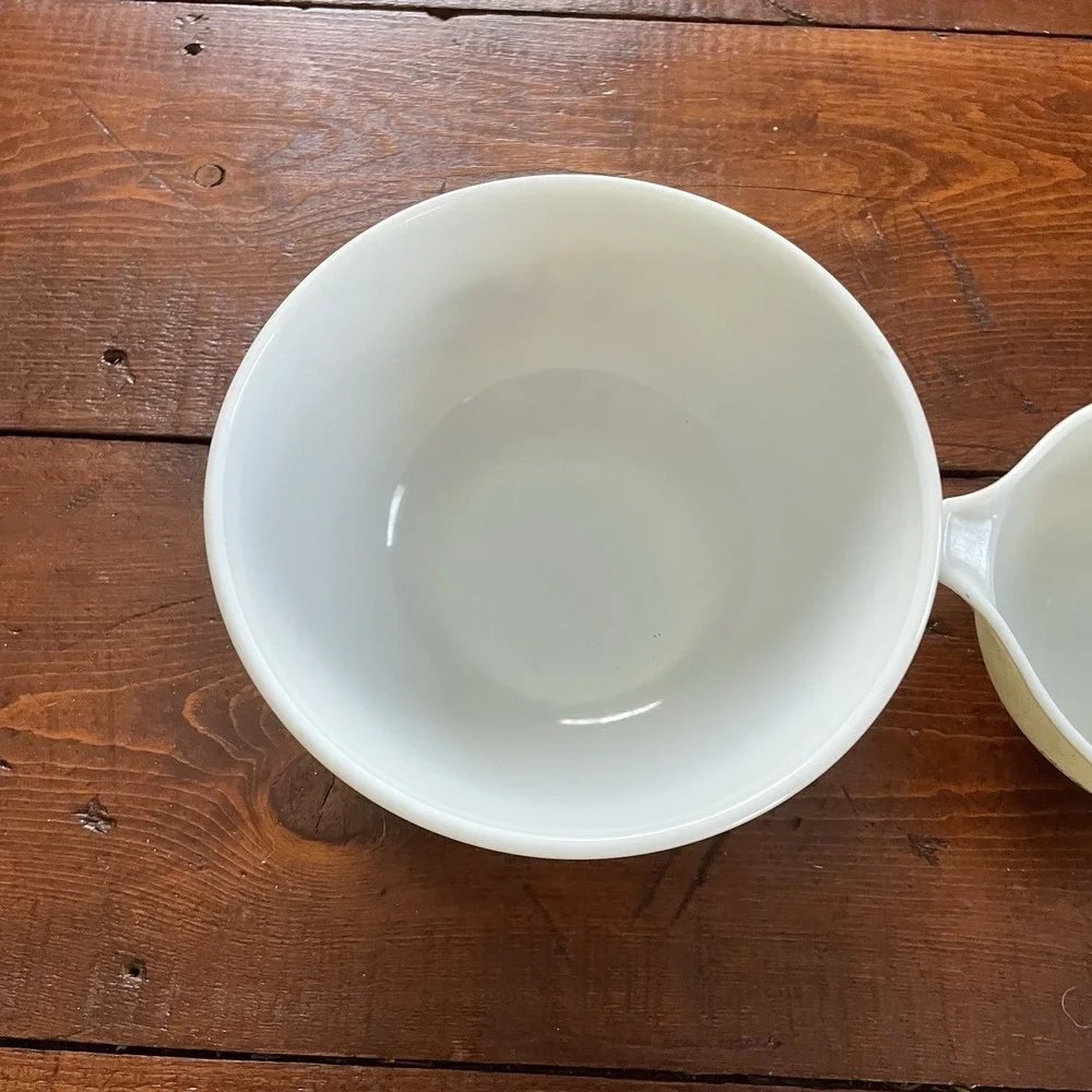 Pyrex Vintage Forest Fancies Mushroom Cinderella Nesting Mixing Bowls, Set of 2